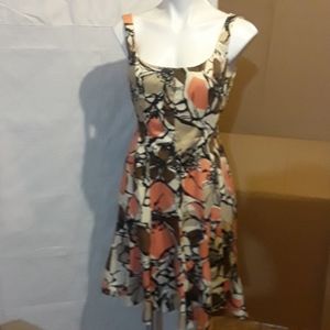 9 West fit & flare floral dress